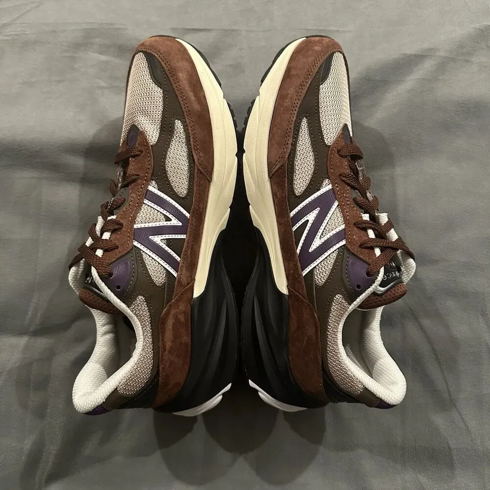 New Balance 990v6 Rich Oak Cosmic Grape Sneakers Made in USA Mens 11.5 U990OP6
